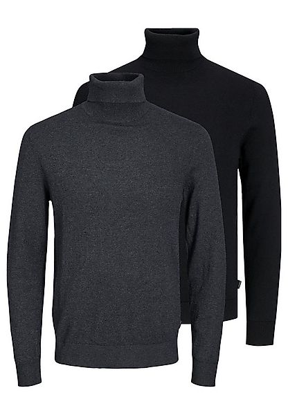 Jack & Jones Rollkragenpullover 2er Pack Emil Knit (Spar-Set, 2-tlg) Pullov günstig online kaufen