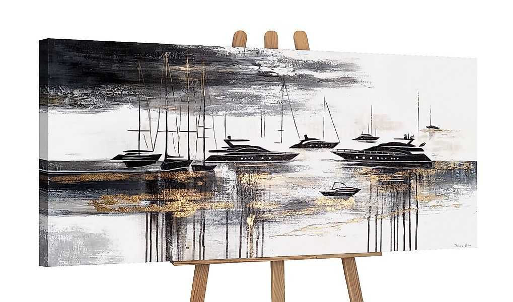 YS-Art Gemälde Wandbild Segelboot auf dem günstig online kaufen