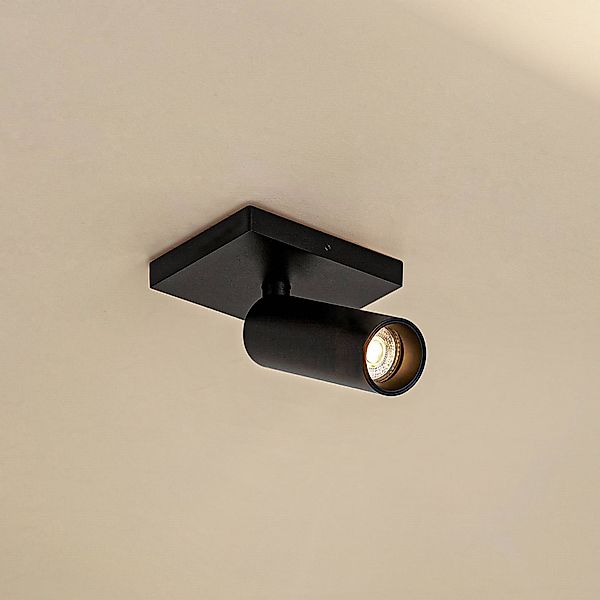Arcchio Deckenstrahler Brinja Slim, schwarz, 1-flg GU10 MR11 günstig online kaufen