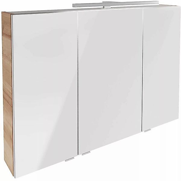 FACKELMANN Spiegelschrank Fackelmann LED-Spiegelschrank 100 cm "B.Brillant" günstig online kaufen