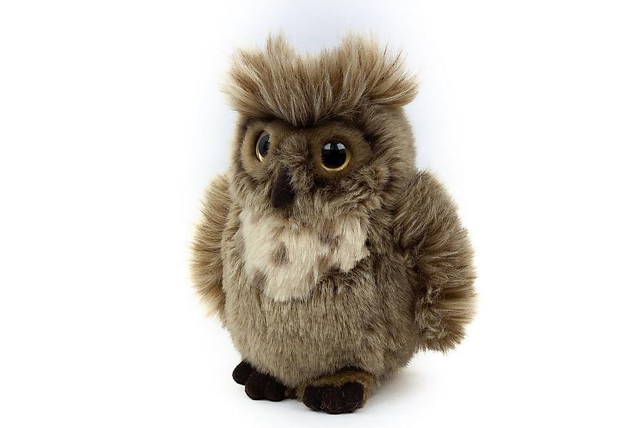 Teddys Rothenburg Kuscheltier Uhu Plüschtier Eule 17 cm braun günstig online kaufen
