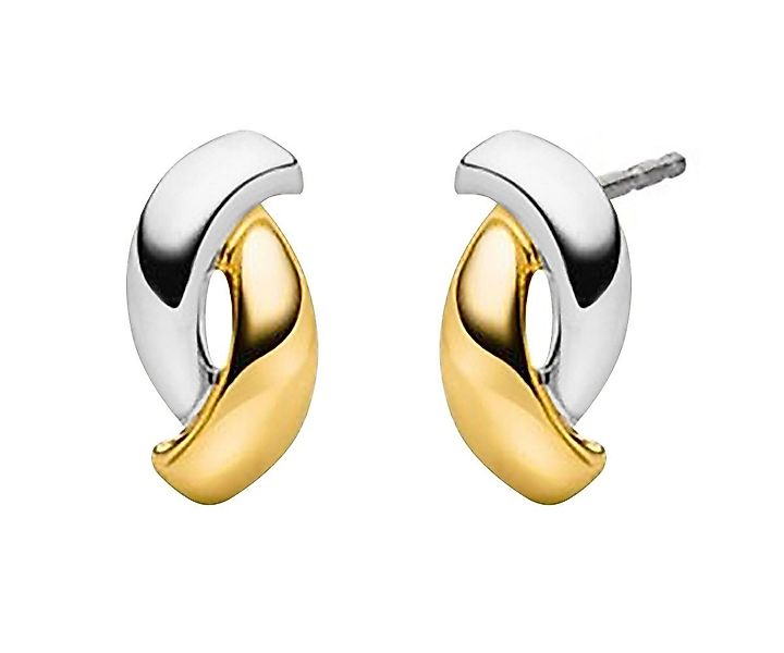 Boccia Paar Ohrstecker Damen-Ohrringe Titan Ohrstecker Bicolor günstig online kaufen