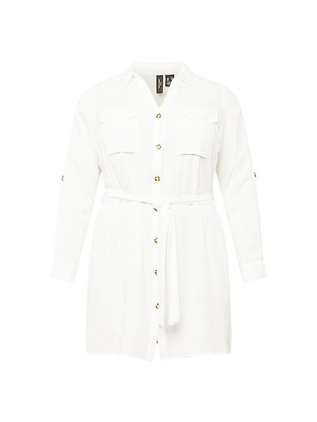 Vero Moda Curve Blusenkleid (1-tlg) Falten günstig online kaufen