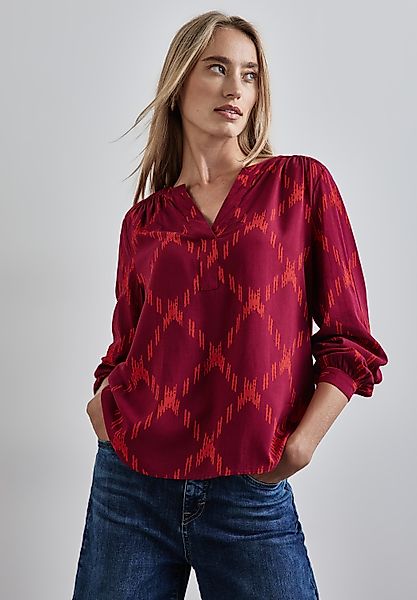 STREET ONE Langarmbluse im Tunika-Stil, mit günstig online kaufen