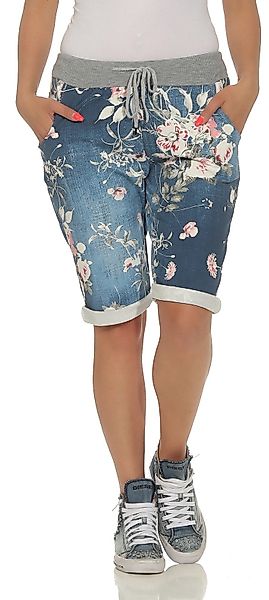 CLEO STYLE Sweatbermudas Bermuda Damen 30 günstig online kaufen