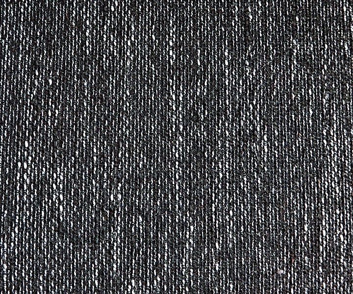 DELIFE Ecksofa Clovis, Weiss Schwarz Ottomane günstig online kaufen