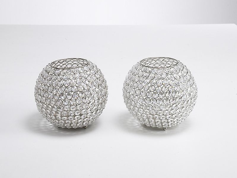 Home affaire Windlicht »Kristall«, (Set, 2 St.) günstig online kaufen