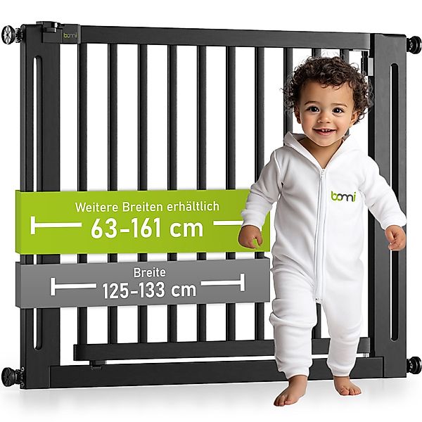 BOMI Türschutzgitter Treppenschutzgitter ohne Bohren, Babygitter günstig online kaufen