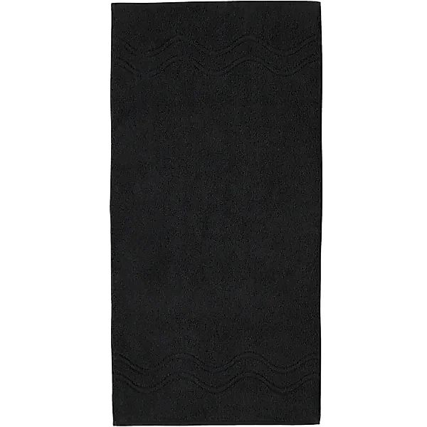Ross Cashmere Feeling 9008 - Farbe: schwarz - 89 - Handtuch 50x100 cm günstig online kaufen