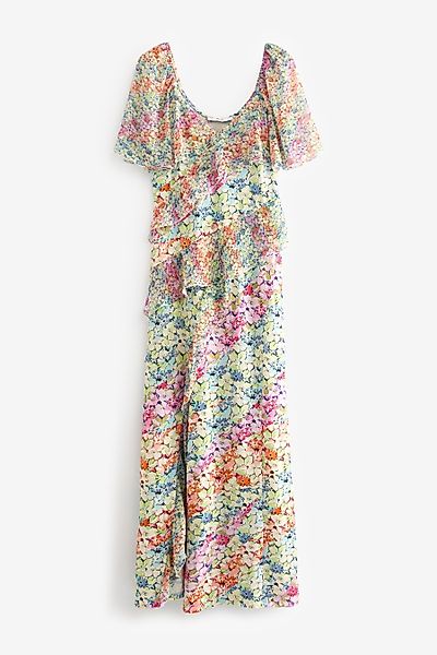 Next Midikleid Midikleid mit Rüschen und günstig online kaufen