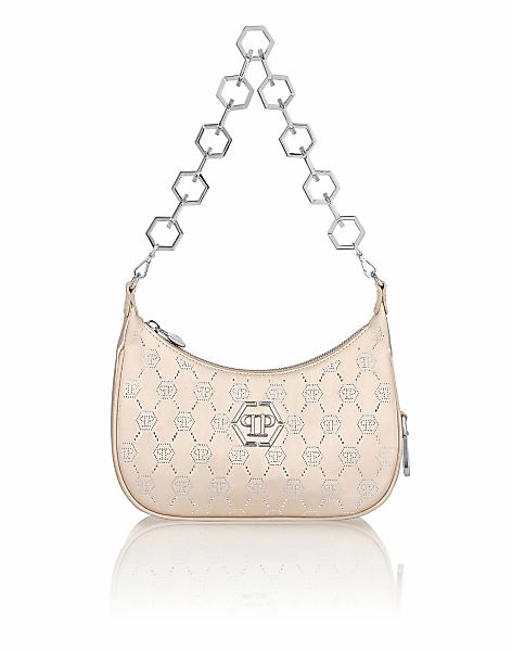 PHILIPP PLEIN Schultertasche "Monogram Mit Schmucksteinen" günstig online kaufen