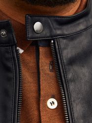 Jack & Jones PlusSize Lederimitatjacke "JJEDYLAN CLEAN PU JACKET NOOS PLS" günstig online kaufen