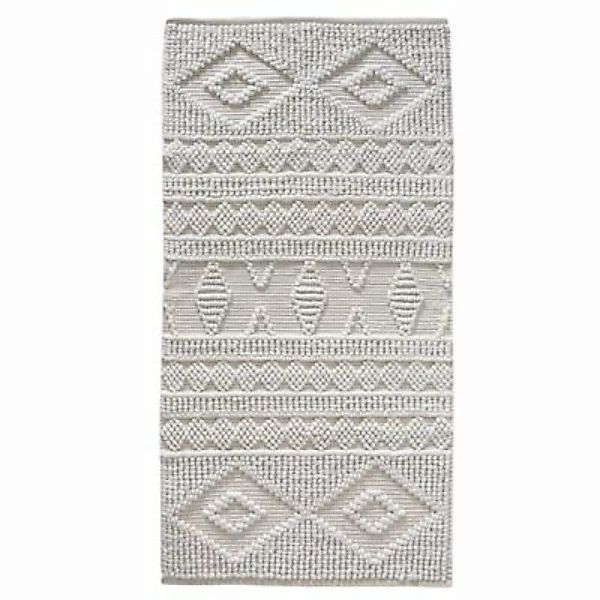 LaLe Living Teppich Doku aus recyceltes PET Garn offwhite Gr. 80 x 50 günstig online kaufen