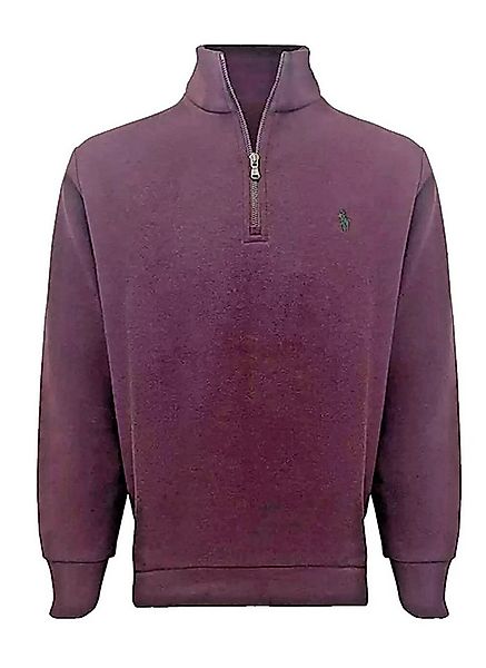 Polo Ralph Lauren Troyer Half Zip Pullover Sweatshirt Entspannter Schnitt, günstig online kaufen