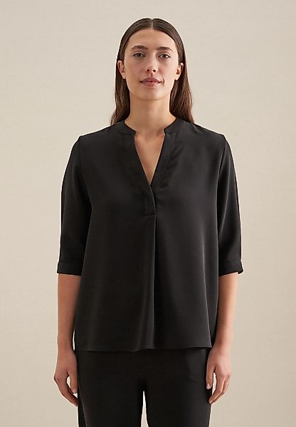 seidensticker Klassische Bluse "Schwarze Rose", Tunika Uni günstig online kaufen