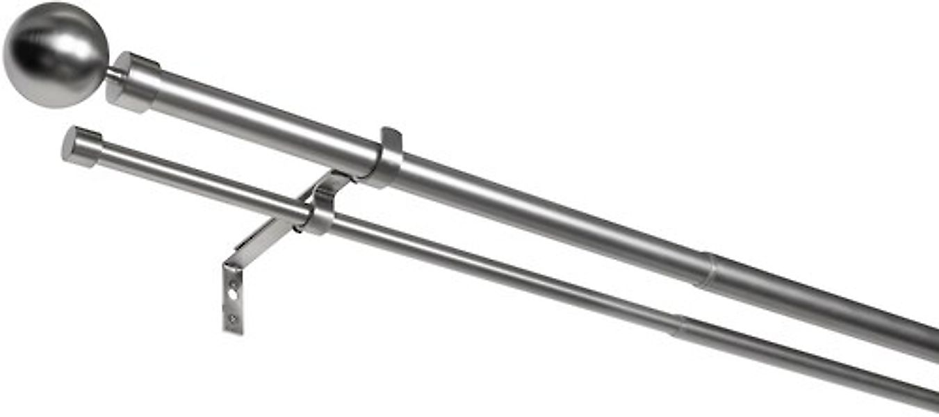 mydeco Gardinenstange »habito/ball-classic« Ø 28 mm 2 läufig-läufig auszieh günstig online kaufen