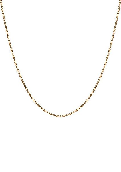 Hey Happiness Kette ohne Anhänger Damen Kugel Stab, Viereck Perlenkette 18K günstig online kaufen