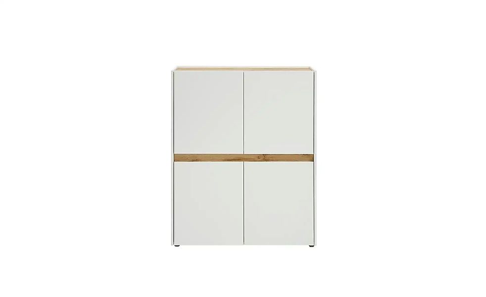 Highboard  Cande ¦ weiß ¦ Maße (cm): B: 100 H: 120 T: 40.0 Kommoden & Sideb günstig online kaufen