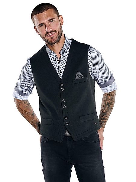 emilio adani Anzugweste emilio adani Herren Sakko-Weste slim fit, Schwarz günstig online kaufen