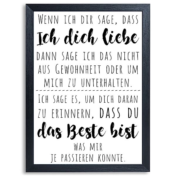 Tigerlino Poster Liebe Kunstdruck Valentinstag Geschenkidee günstig online kaufen