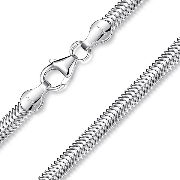 Materia Silberkette Damen Silber Schlangenkette flach günstig online kaufen