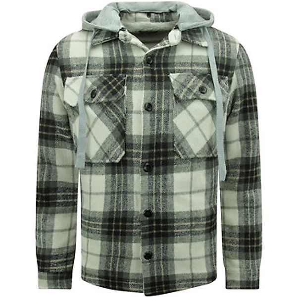 Enos  Blazer Holzfällerjacke Mit Kapuze Aus günstig online kaufen