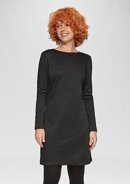 QS Minikleid Kurzes gemustertes Kleid aus günstig online kaufen