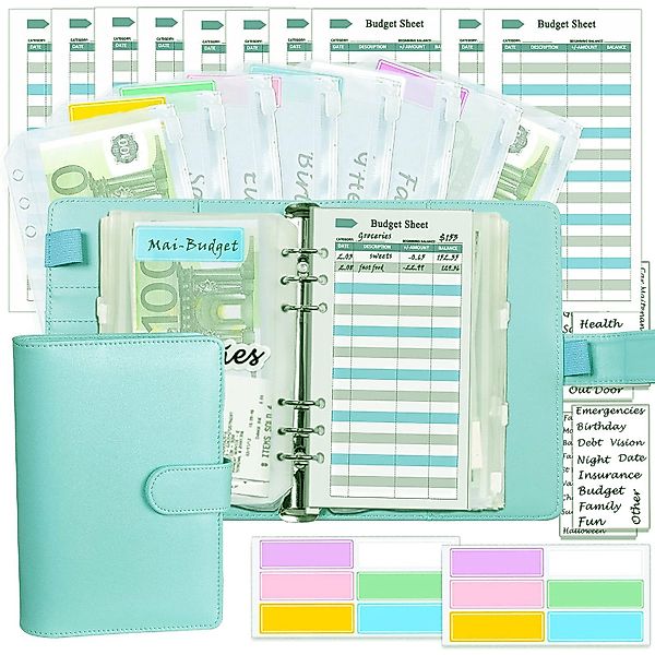 RWEUOQ Ringbuchmappe Haushaltsbuch Budgetplaner Budget Binder günstig online kaufen