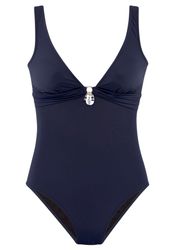 Bruno Banani Badeanzug mit silberfarbenem Accessory günstig online kaufen