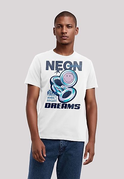F4NT4STIC T-Shirt "Smiley Originals Neon Dreams Rave Wear", Premium Qualitä günstig online kaufen