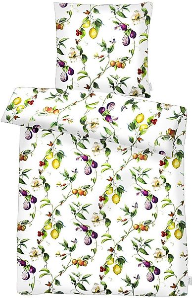 APELT Bettwäsche Limone Gots, Mako-Satin, 2 günstig online kaufen
