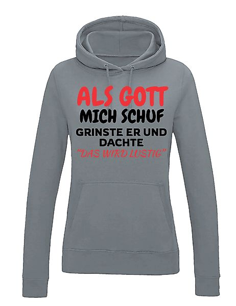Youth Designz Kapuzenpullover Als Gott mich günstig online kaufen