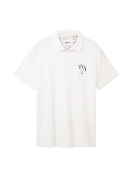 Tom Tailor Herren Poloshirt SLUB - Regular Fit günstig online kaufen