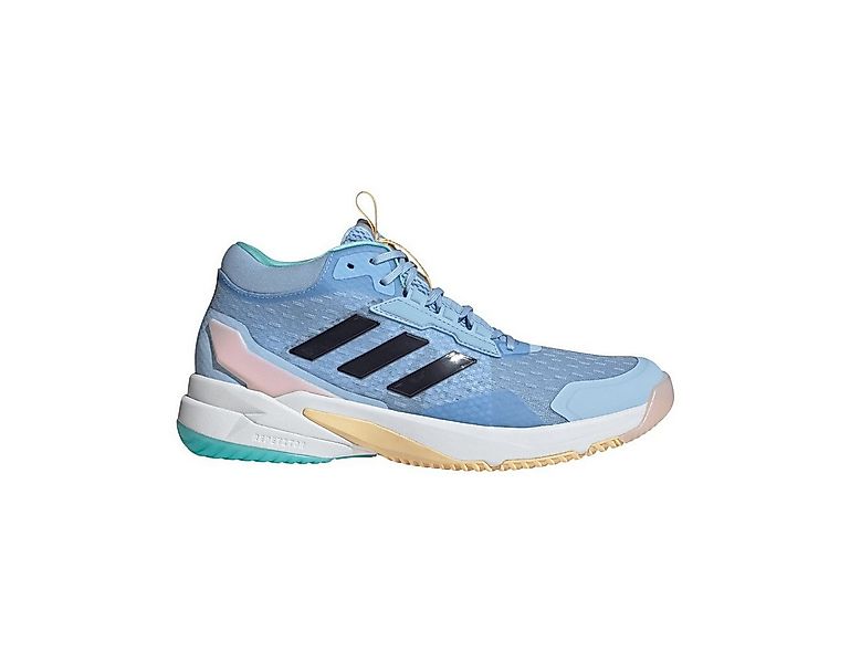 adidas Performance Hallen-Indoorschuhe CrazyFlight 6 Mid blau/bunt Damen Ba günstig online kaufen