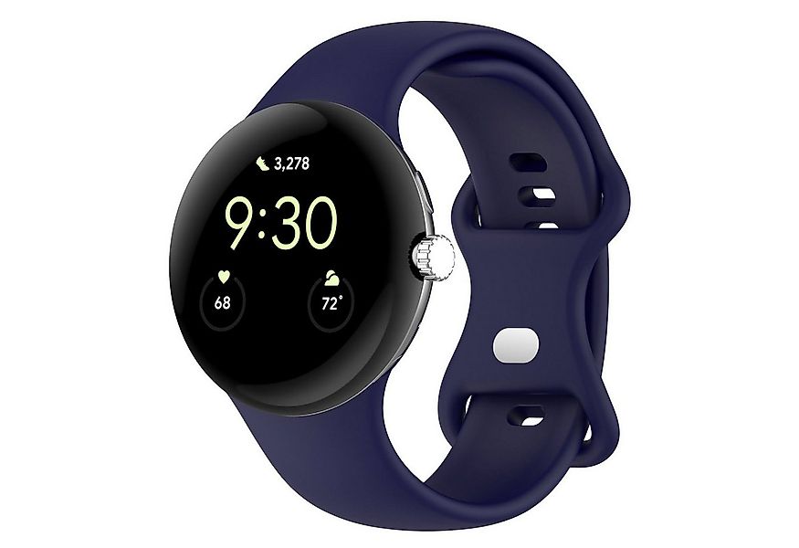 Wigento Smartwatch-Armband Für Google Pixel Watch 3 45mm Silikon Band Butte günstig online kaufen