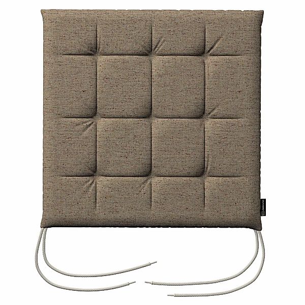 Stuhlkissen Jonas mit Bindeschnur, beige, 40 x 40 x 3,5 cm, Madrid (162-29) günstig online kaufen