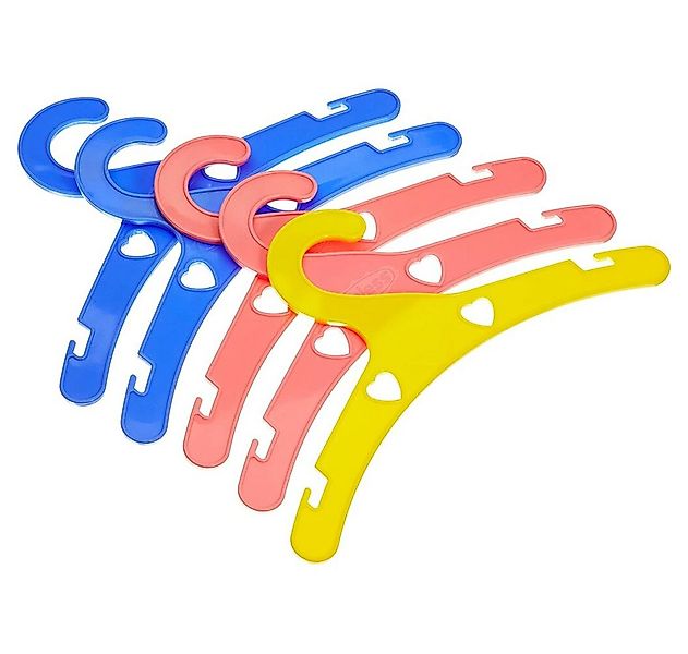 Heless Puppenkleidung Puppen-Kleiderbügel, 5 Stk. günstig online kaufen