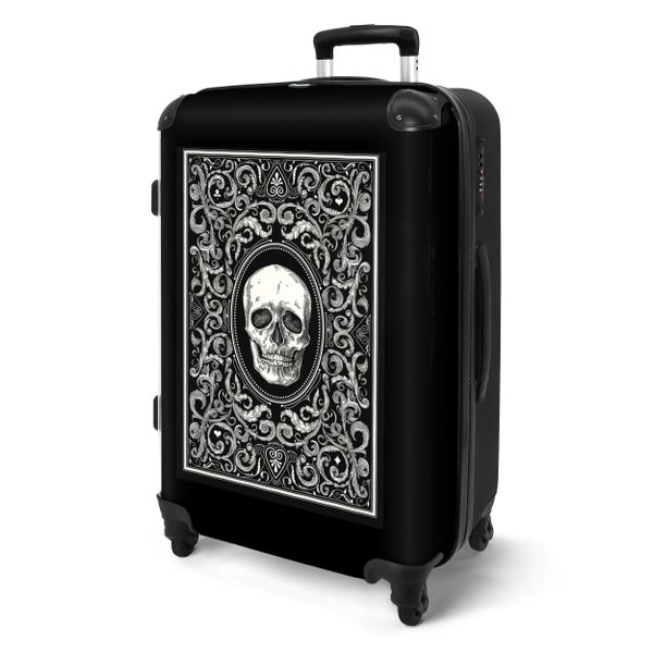 NoBoringSuitcases.com© Hartschalen-Trolley mit leuchtende Räder - günstig online kaufen
