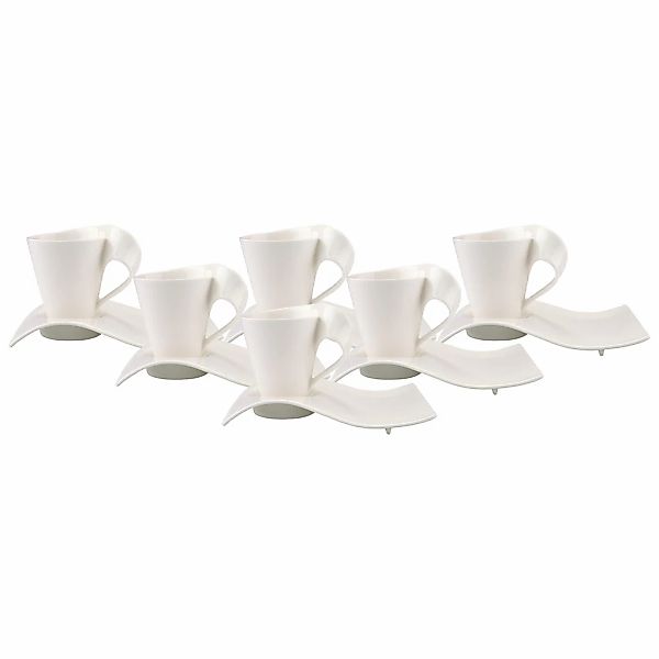 Villeroy & Boch Tasse "Kaffeebecher mit Unterteller NewWave Caffè 300 ml 6e günstig online kaufen
