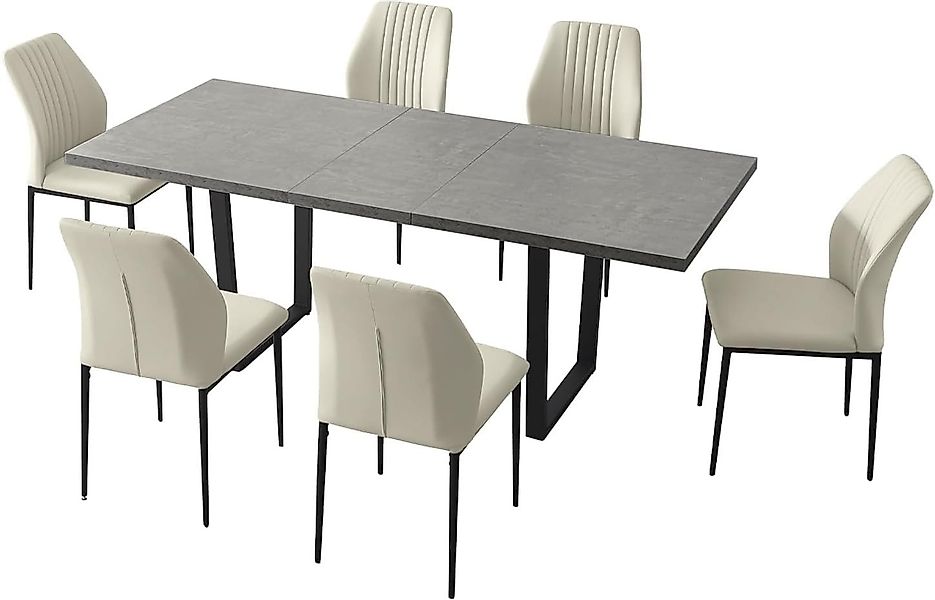 Jiexi Essgruppe Eadwine für Esszimmer und günstig online kaufen