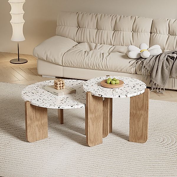 REDOM Couchtisch Nesting Couchtisch-Set 2-teilig (stabiler günstig online kaufen