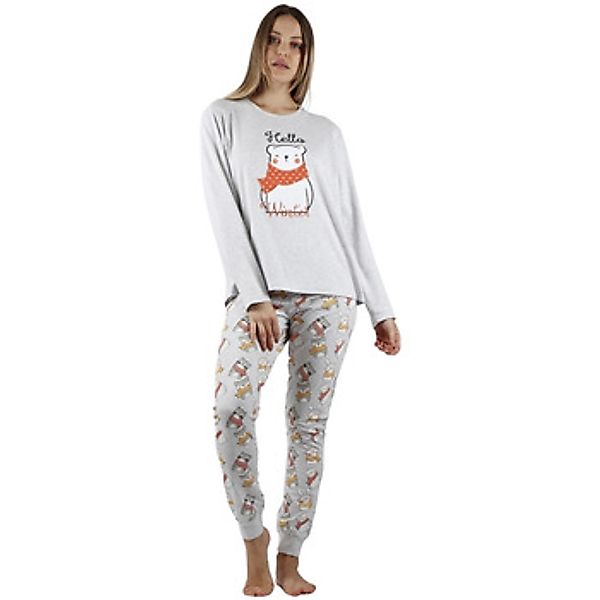 Admas  Pyjamas/ Nachthemden Pyjama femme  Hello Winter günstig online kaufen