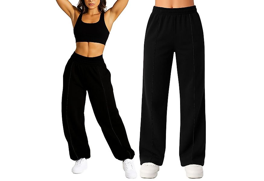 Smilodox Jogginghose Damen Siara, Bequeme Freizeithose mit Seitentaschen Tr günstig online kaufen