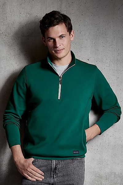 Hajo Sweatshirt High-Tech-Sweatshirt mit strukturierter Schulterapplikation günstig online kaufen