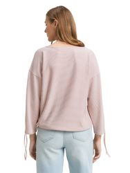 TOM TAILOR Denim 3/4-Arm-Shirt in feiner Rippoptik günstig online kaufen