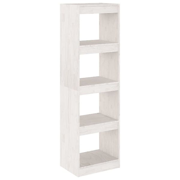 furnicato Bücherregal Raumteiler Weiß 40x30x135,5 cm günstig online kaufen