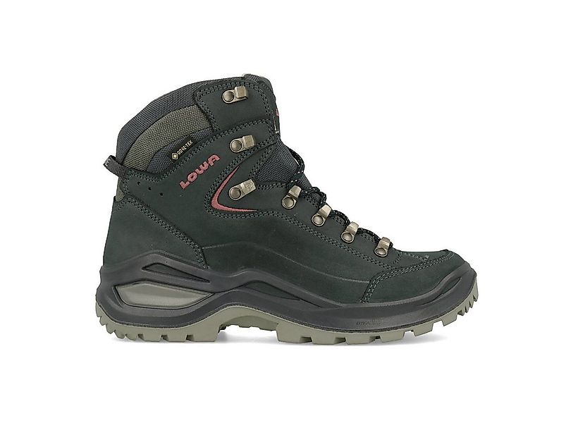 Lowa Lowa Renegade Evo GTX Mid Ws Damen Stahlblau Alt Rosa Outdoorschuh günstig online kaufen