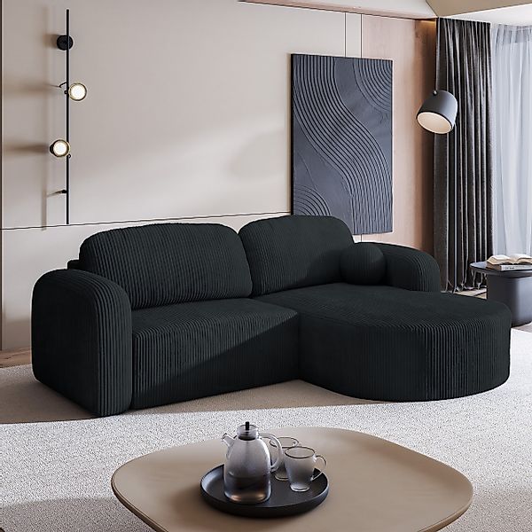Masseno Ecksofa AMILIA mit Schlaffunktion L-Form, günstig online kaufen