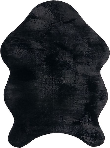 Paco Home Fellteppich Pelt 640, fellförmig, Höhe: 16 mm, Kunstfell, Uni Far günstig online kaufen