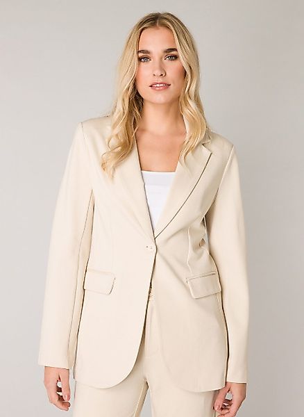 Base Level Jerseyblazer mit V-Ausschnitt und günstig online kaufen